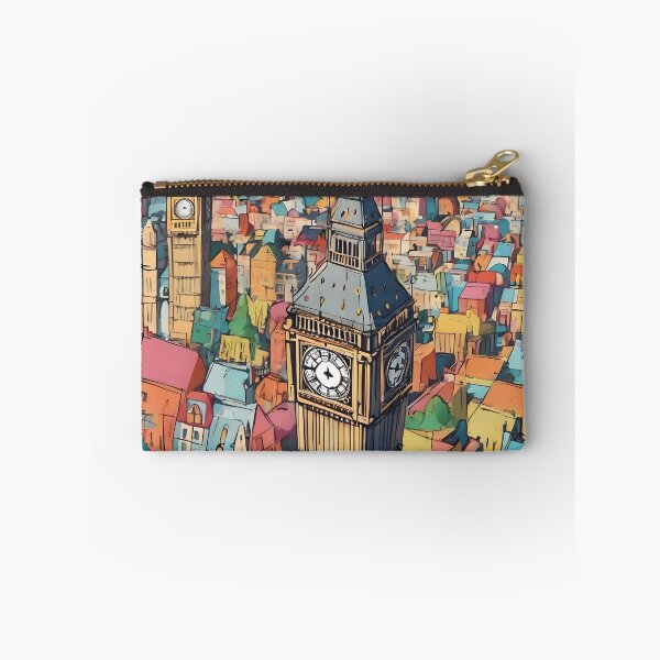 Aperçu de l'œuvre Whimsical Clock Design No. 7 créée et vendue par BLUEBAREBONES.