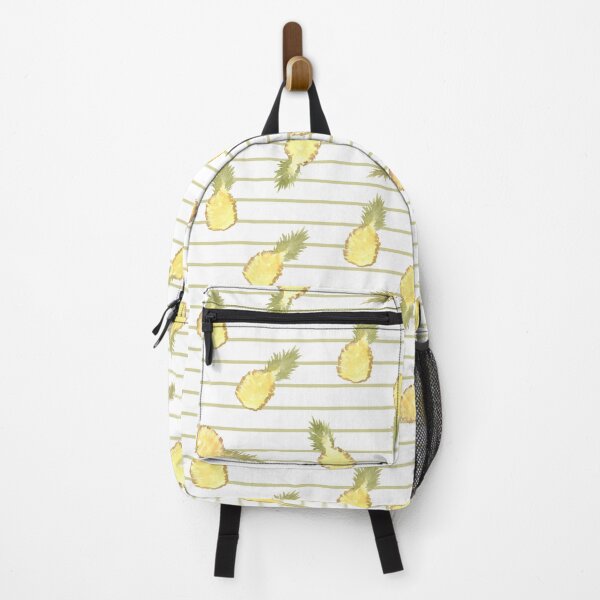 Item preview, Watercolor Pineapple Stripes designed and sold by Alexandra Green.