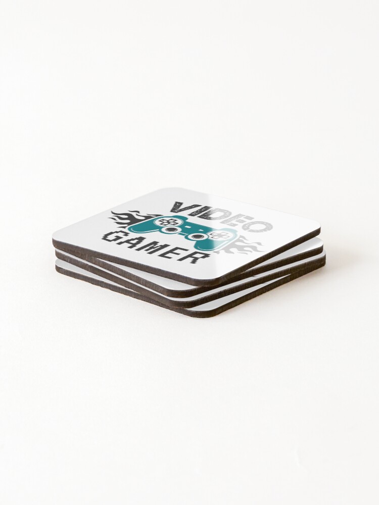 Thumbnail 4 of 5, Coasters (Set of 4), Gaming designed and sold by ROKANDESIGNART.