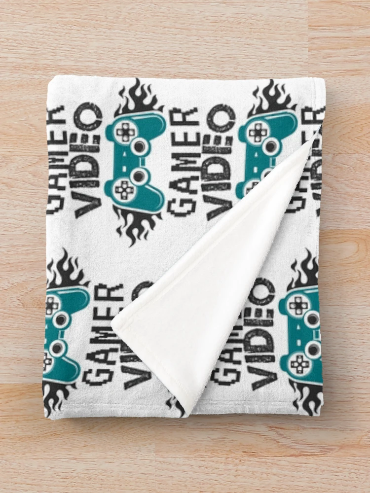 Thumbnail 3 of 6, Throw Blanket, Gaming designed and sold by ROKANDESIGNART.