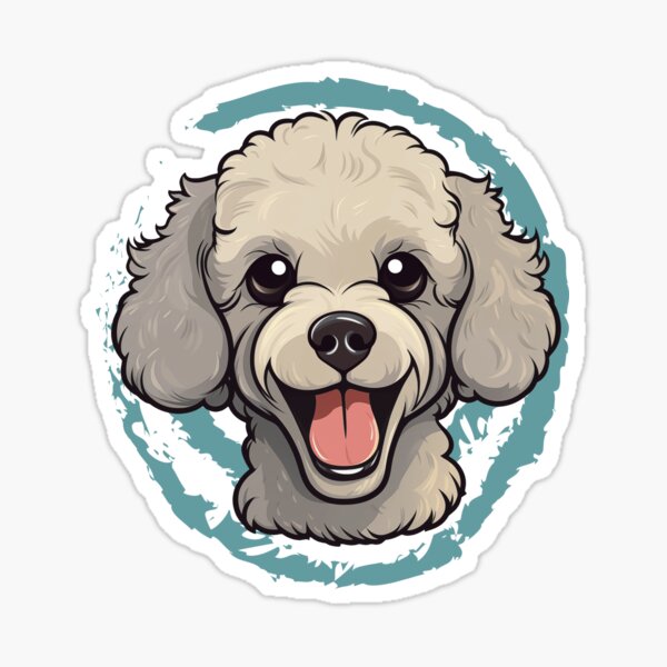 Item preview, Poodle - Cream designed and sold by wotsthis.
