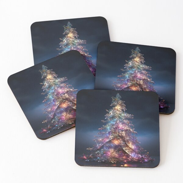 Item preview, Colorido árbol de Navidad iridiscente designed and sold by dcrc.