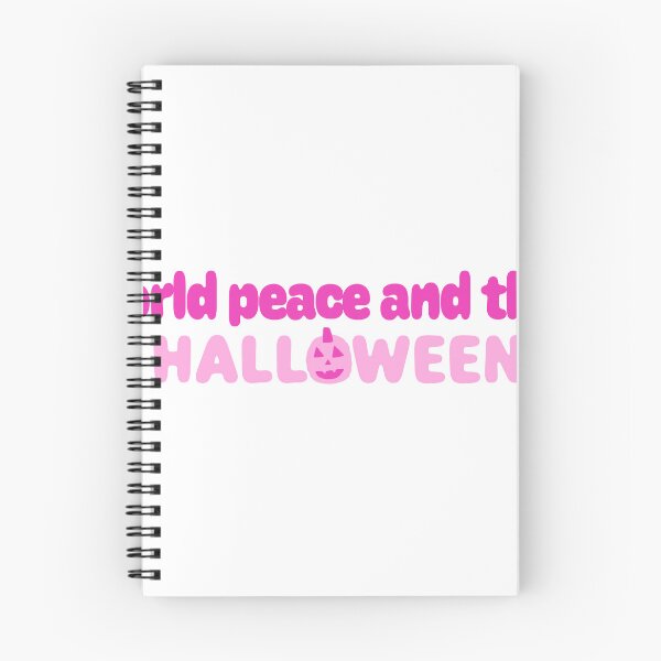Item preview, world peace and then halloween designed and sold by createdbysydd.