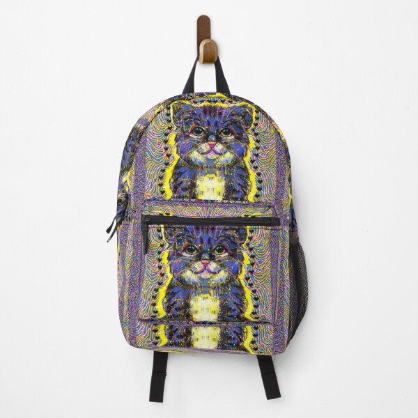 Item preview, psychedelic cat designed and sold by smuthe.