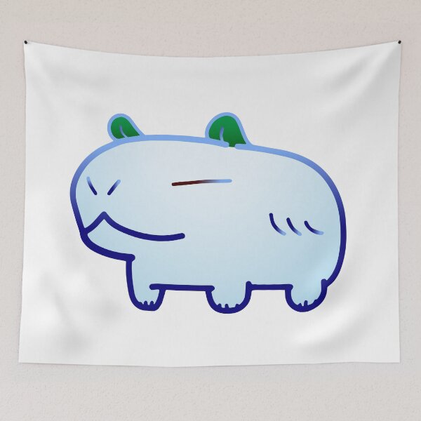 Item preview, Winter Snow Capybara designed and sold by MiscibilityArt.