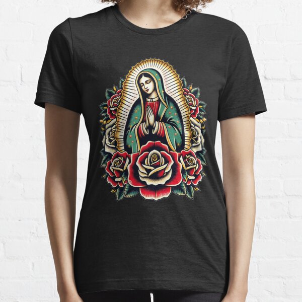 Item preview, Our Lady Virgen De Guadalupe Virgin Mary Floral designed and sold by HechoEnAztlan.