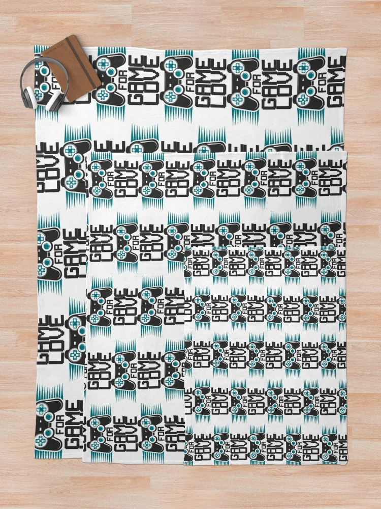 Thumbnail 5 of 6, Throw Blanket, Gaming designed and sold by ROKANDESIGNART.
