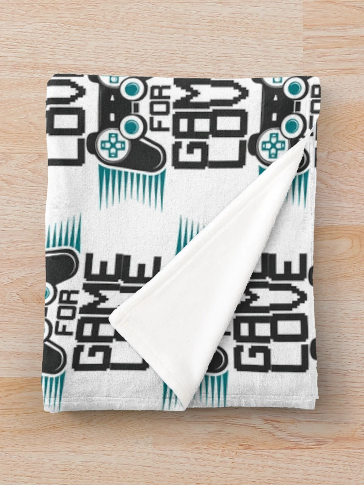 Thumbnail 3 of 6, Throw Blanket, Gaming designed and sold by ROKANDESIGNART.