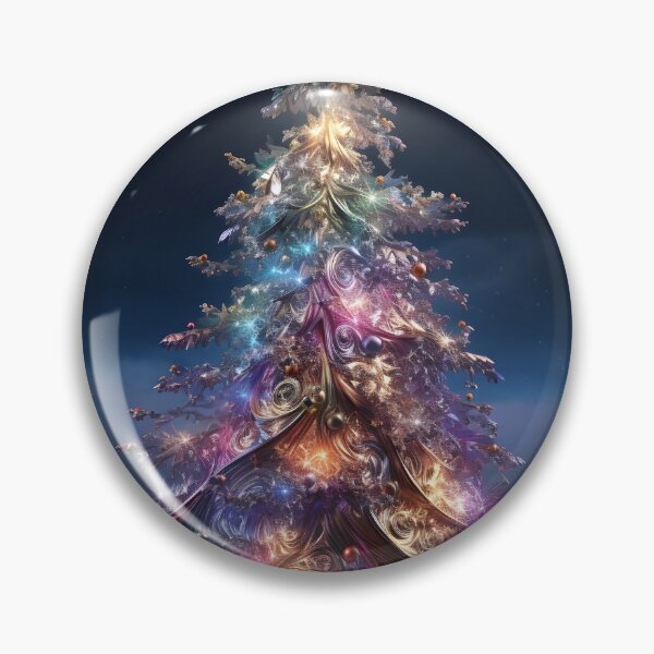 Item preview, Colorido árbol de Navidad iridiscente designed and sold by dcrc.