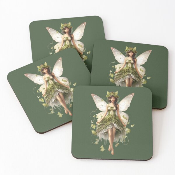 Item preview, Woodland Fairy With Butterfly Wings designed and sold by FlutterbyFairy.