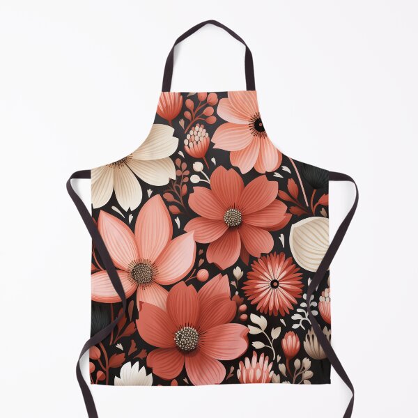 Item preview, The Conic Retro "Scandinavian Floral" Collection #12 designed and sold by DesignVistaHub.