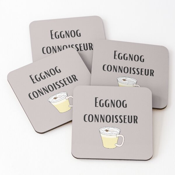 Item preview, Eggnog Connoisseur  designed and sold by ArtsyTales.