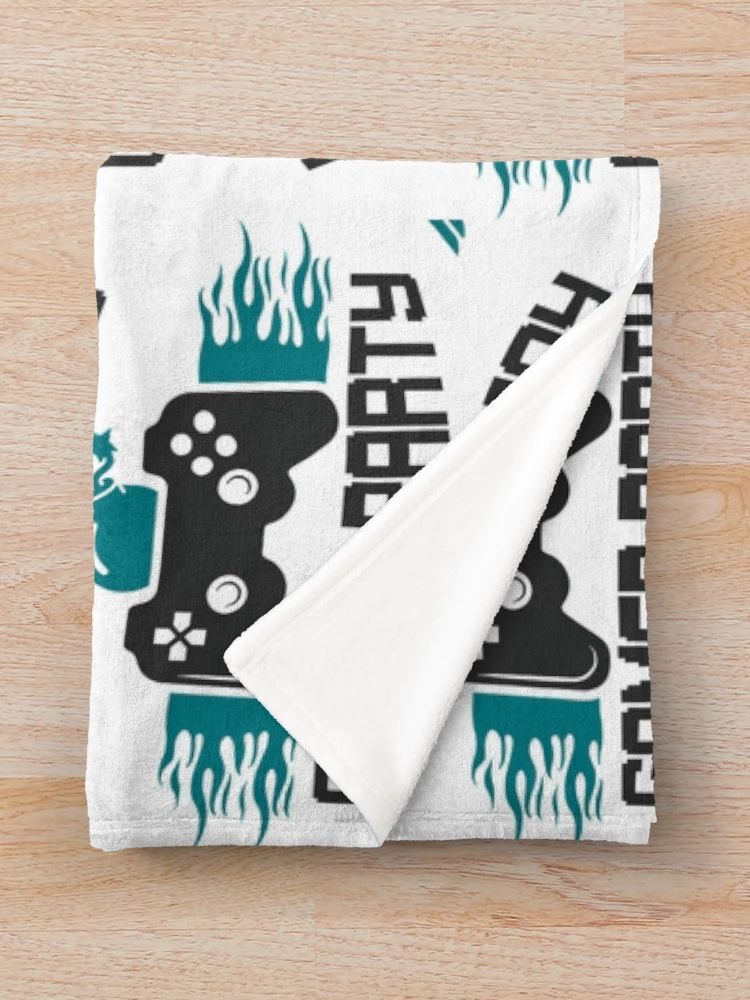 Thumbnail 3 of 6, Throw Blanket, Gaming designed and sold by ROKANDESIGNART.