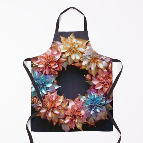 Item preview, colorida corona navideña iridiscente designed and sold by dcrc.