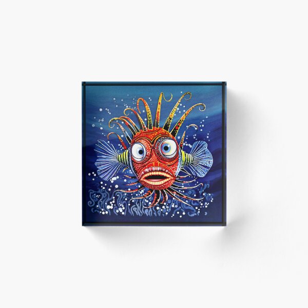 Item preview, "Pescado caprichoso n.° 1” designed and sold by Whimsical-Fun.