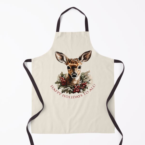 Item preview, Happy Holidays to all! (Deer) designed and sold by Lisa Weber.