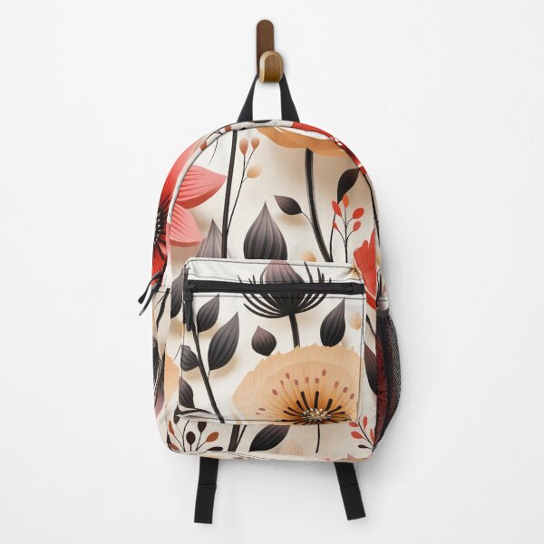 Item preview, The Conic Retro "Scandinavian Floral" Collection #13 designed and sold by DesignVistaHub.