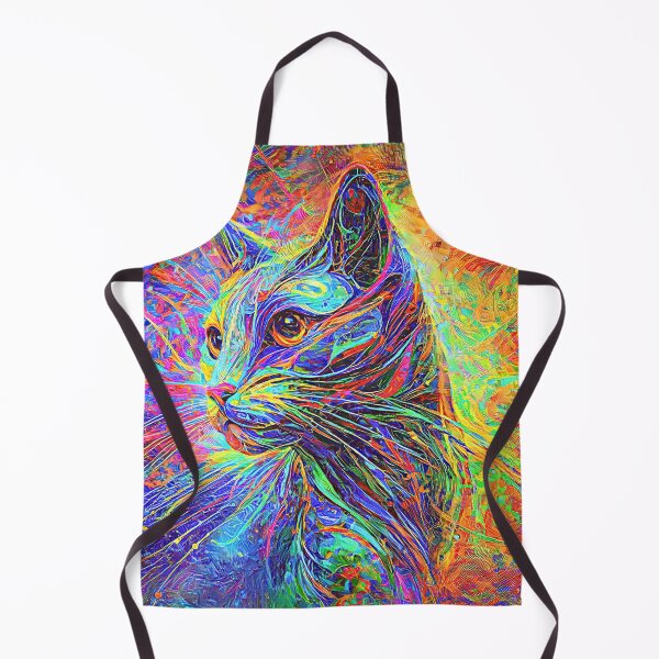 Item preview, Abstractions of abstract abstraction of cat. DeepDream #1956797221014 designed and sold by blackhalt.