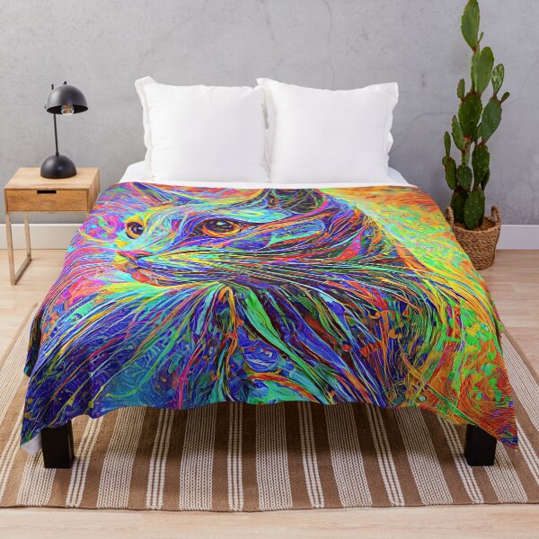 Item preview, Abstractions of abstract abstraction of cat. DeepDream #1956797221014 designed and sold by blackhalt.