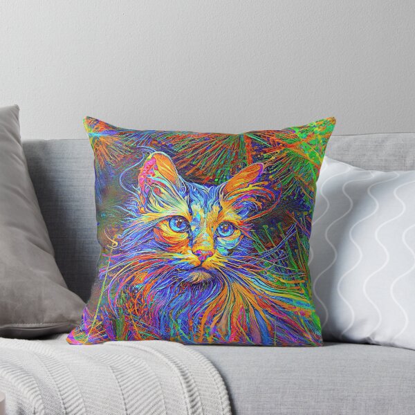 Item preview, Abstractions of abstract abstraction of cat. DeepDream #7782357429183 designed and sold by blackhalt.