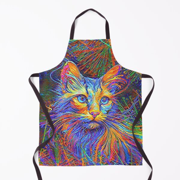 Item preview, Abstractions of abstract abstraction of cat. DeepDream #7782357429183 designed and sold by blackhalt.