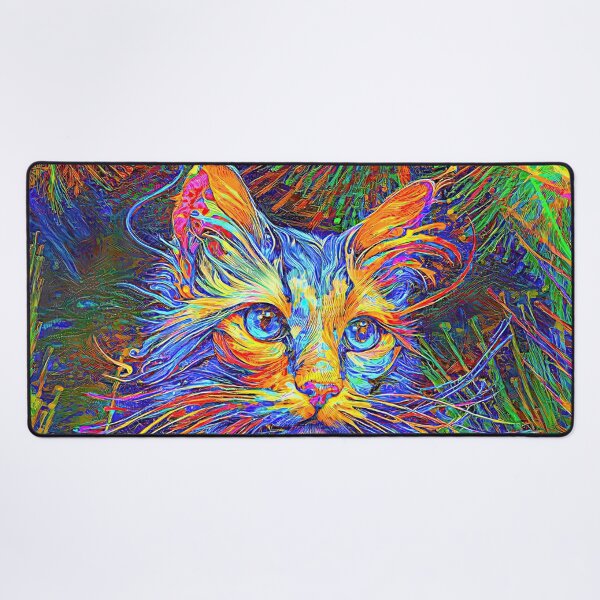 Item preview, Abstractions of abstract abstraction of cat. DeepDream #7782357429183 designed and sold by blackhalt.