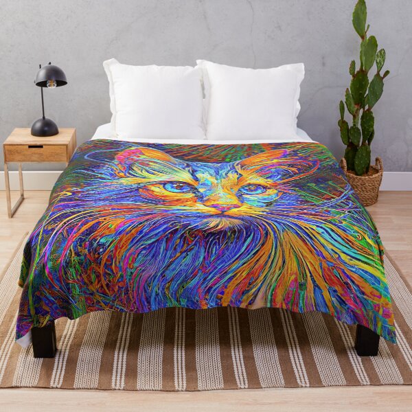 Item preview, Abstractions of abstract abstraction of cat. DeepDream #7782357429183 designed and sold by blackhalt.