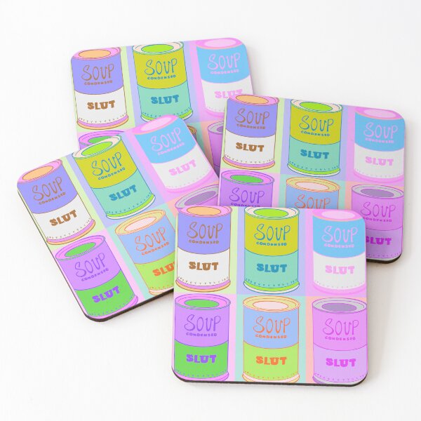Item preview, Soup slut pop art designed and sold by Nunsketchy.