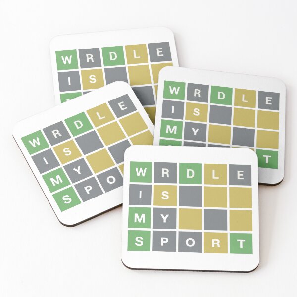 Item preview, Wordle is My Sport designed and sold by GamePigeonFan.