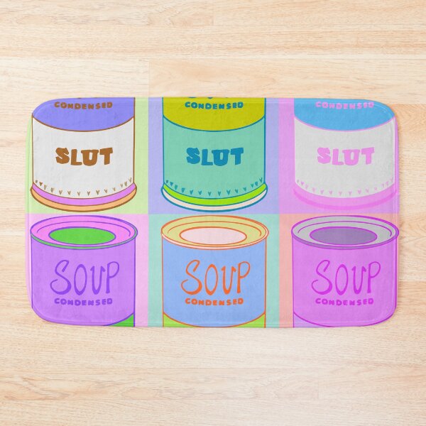 Item preview, Soup slut pop art designed and sold by Nunsketchy.