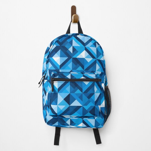 Item preview, Geometric Monochromatic Blue Pattern 4 designed and sold by panchiTWO.