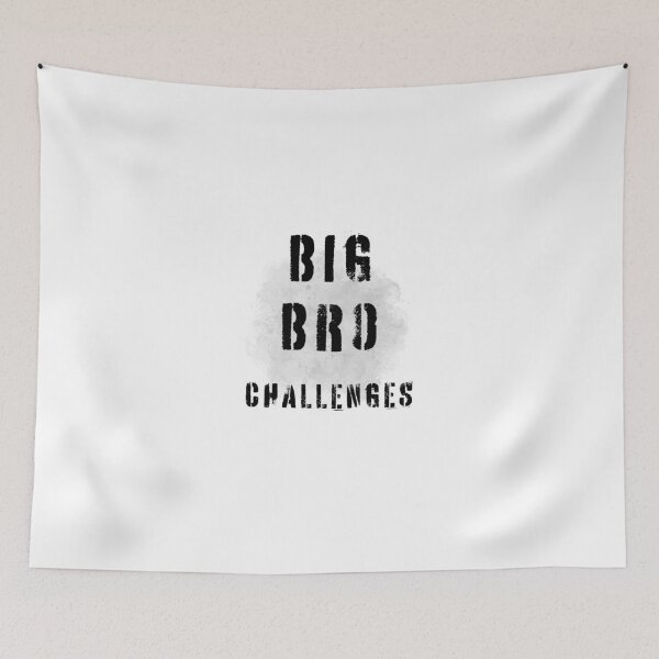 Item preview, BIG BRO CHALLENGES designed and sold by IssaraStudio.
