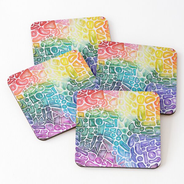 Item preview, Chromatic Dreamscape || Watercolor by Sara Rose © 2023 designed and sold by SaraRoseArt.