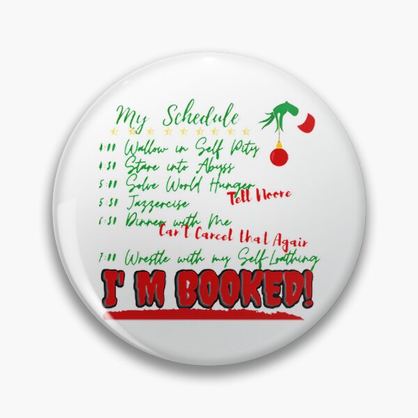 Item preview, My Day I'm Booked designed and sold by RoleyPoleyHami.