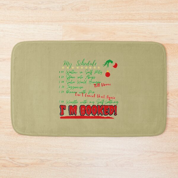 Item preview, My Day I'm Booked designed and sold by RoleyPoleyHami.