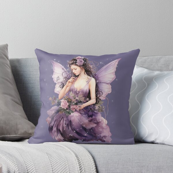 Item preview, Purple Floral Fairy designed and sold by FlutterbyFairy.