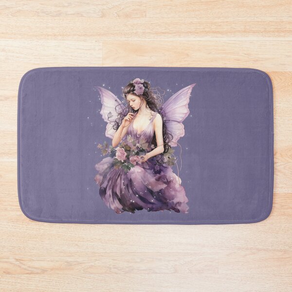 Item preview, Purple Floral Fairy designed and sold by FlutterbyFairy.