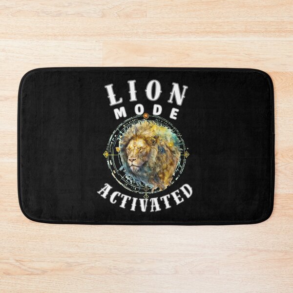Item preview, Lion Mode: Activated designed and sold by ZodiacWonders.