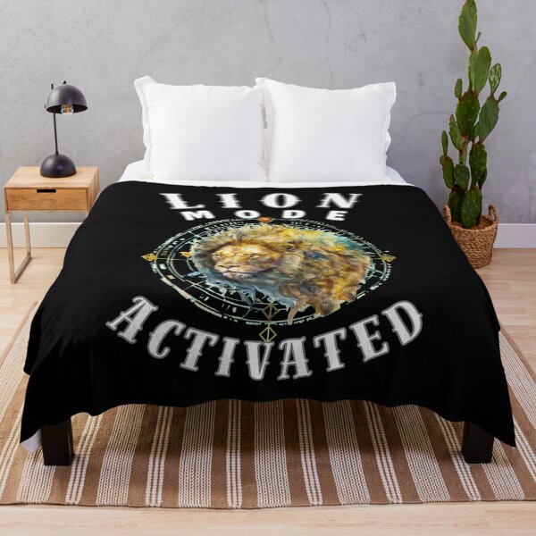 Item preview, Lion Mode: Activated designed and sold by ZodiacWonders.