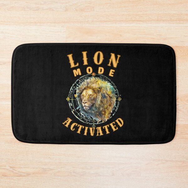 Item preview, Lion Mode: Activated. leo sign designed and sold by ZodiacWonders.