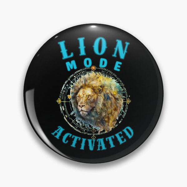 Item preview, Lion Mode: Activated. leo birthday designed and sold by ZodiacWonders.