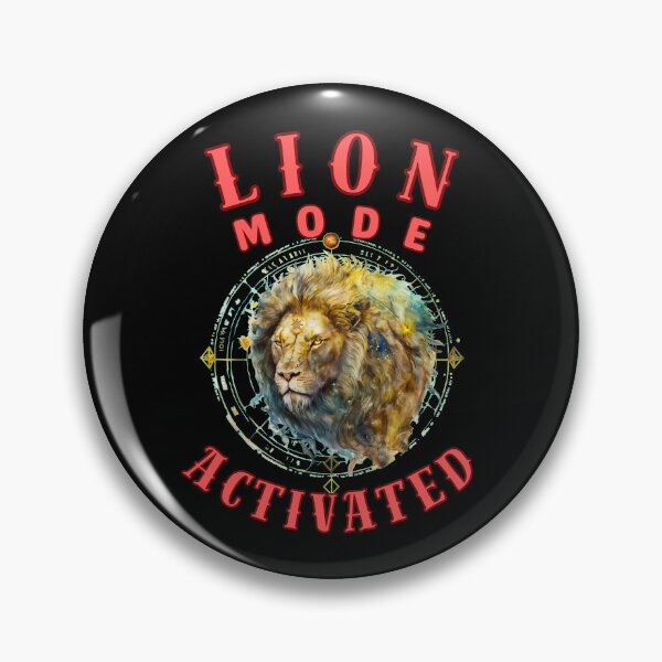 Item preview, Lion Mode: Activated. leo astrology designed and sold by ZodiacWonders.