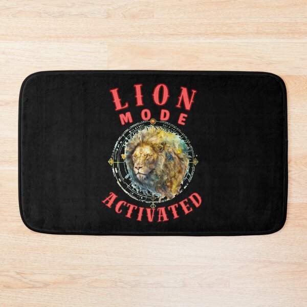 Item preview, Lion Mode: Activated. leo astrology designed and sold by ZodiacWonders.