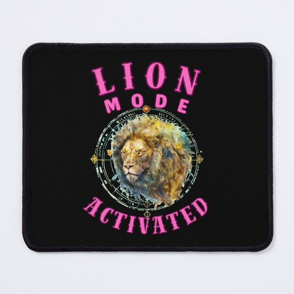 Item preview, Lion Mode: Activated. leo horoscope designed and sold by ZodiacWonders.