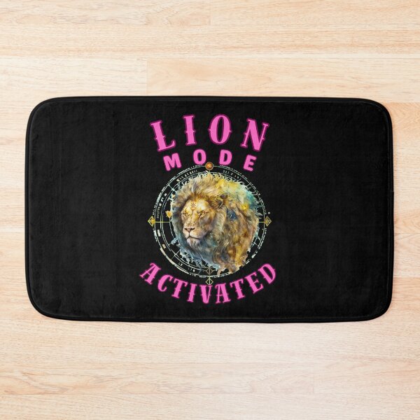 Item preview, Lion Mode: Activated. leo horoscope designed and sold by ZodiacWonders.