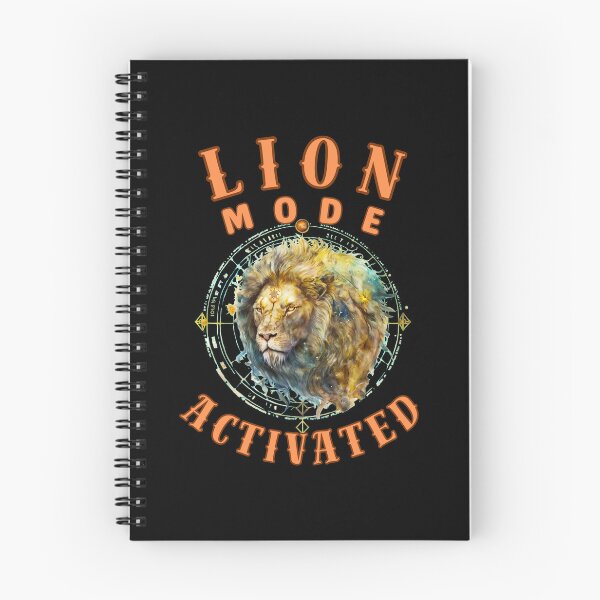 Item preview, Lion Mode: Activated. leo quote designed and sold by ZodiacWonders.