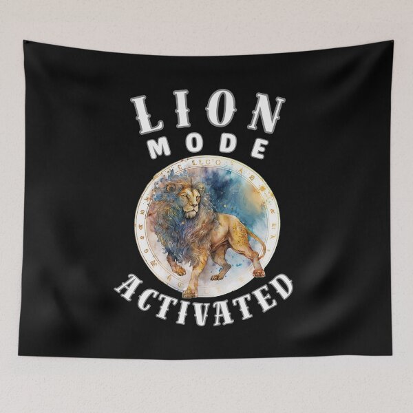 Item preview, Lion Mode: Activated. leo personality designed and sold by ZodiacWonders.