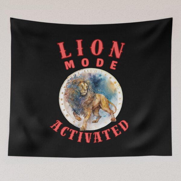 Item preview, Lion Mode: Activated. leo lovers designed and sold by ZodiacWonders.