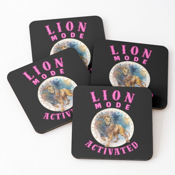 Item preview, Lion Mode: Activated. fire sign designed and sold by ZodiacWonders.