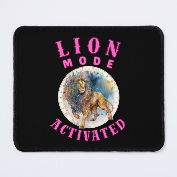 Item preview, Lion Mode: Activated. fire sign designed and sold by ZodiacWonders.